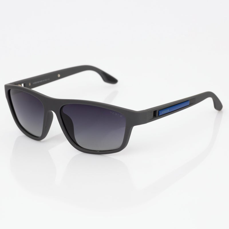 VEGAS Full Rim Rectangular Unisex Grey  Sunglasses V2074 S C4 - Image 2